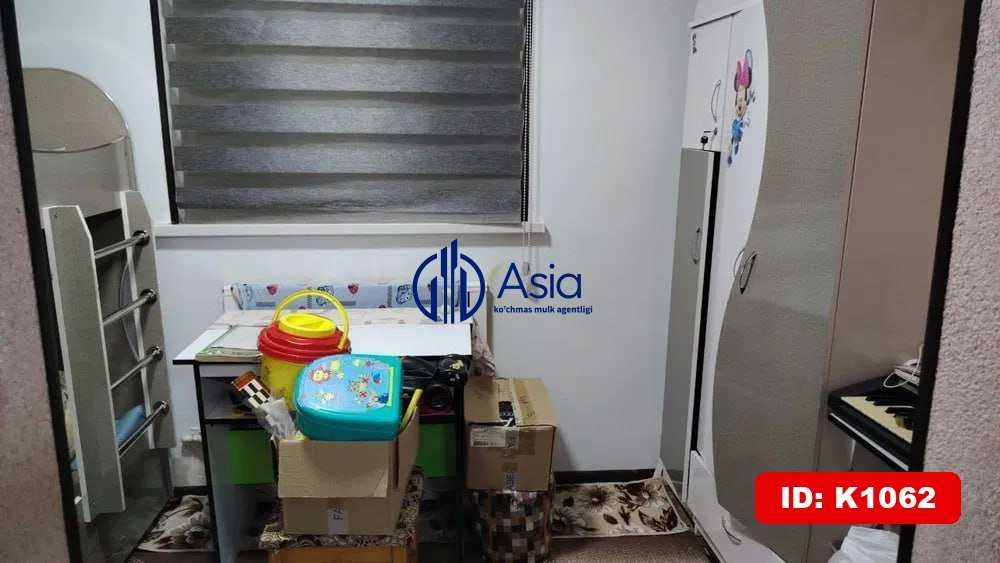K1062 Yangi hokimiyat ruparasida 1xonalik kvartira sotiladi