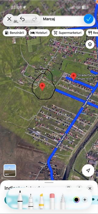 Teren Panduri, între Jiete