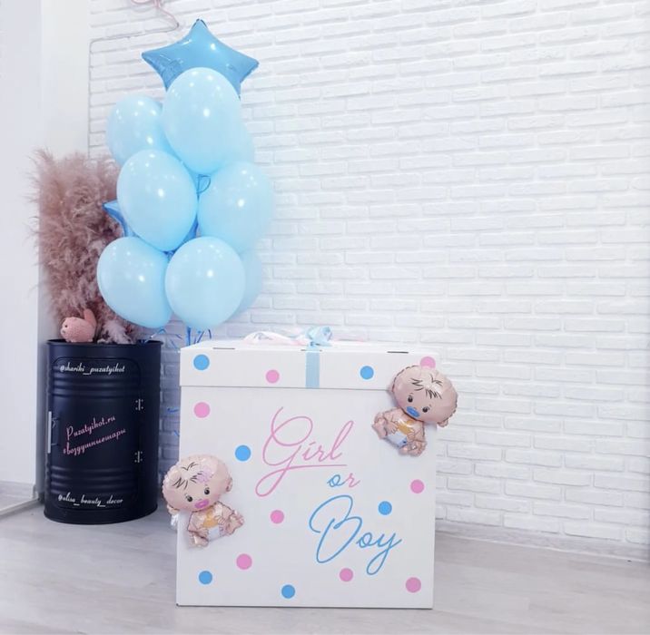 шары гендер пати от 2500 тг