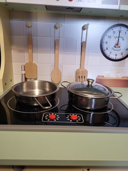 Bucatarie copii din lemn cu accesorii incluse