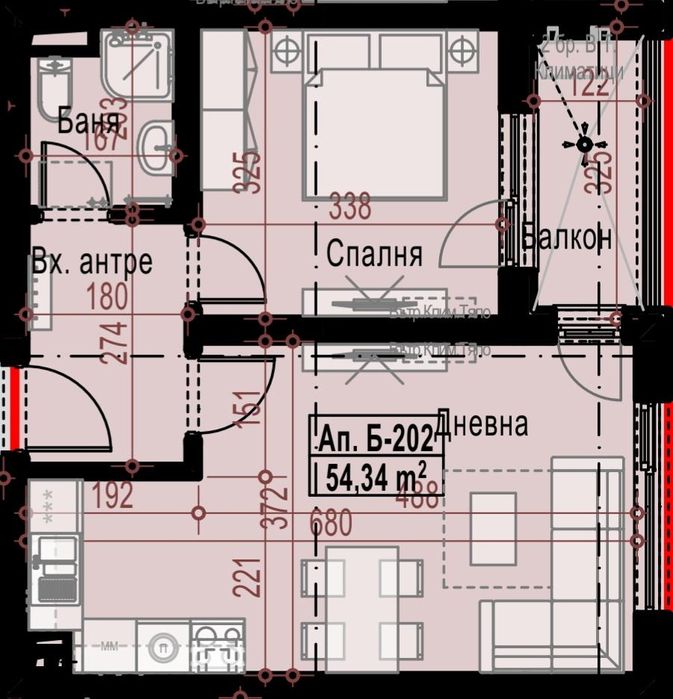 Продава се Двустаен апартамент в София, Малинова долина - 63 кв.м за 2524 €/кв.м - Снимка #3