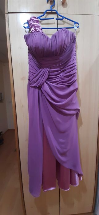 Бална рокля пепел от рози