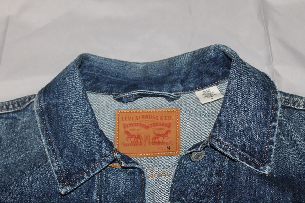 джинсовая куртка levis levi’s оригинал