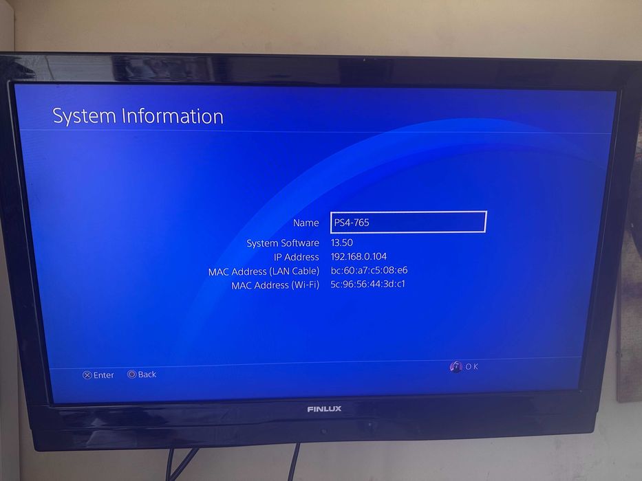 Sony PlayStation 4 Slim SW 13.50 PS4 500 GB + 2 игри и 2 джойстика