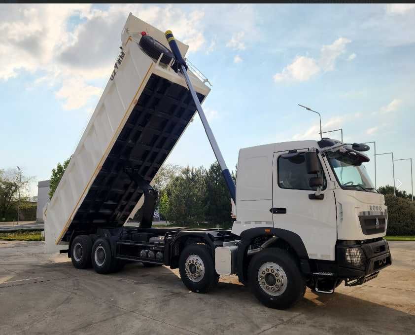 Автосамосвал Howo-T7S 8x4 - 32 т / 26 куб.м Sunhunk