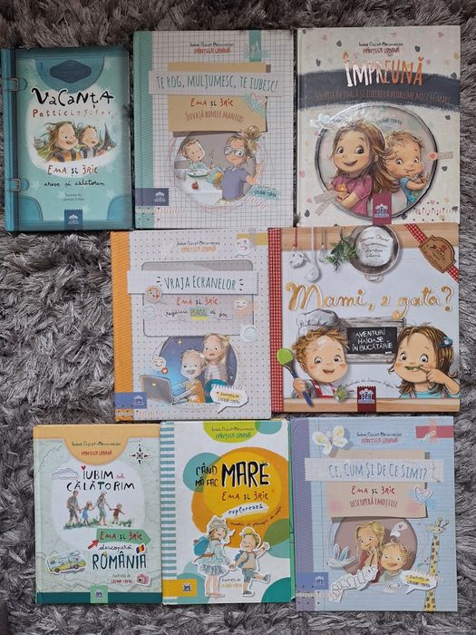 Vand colectie de carti Ema si Eric