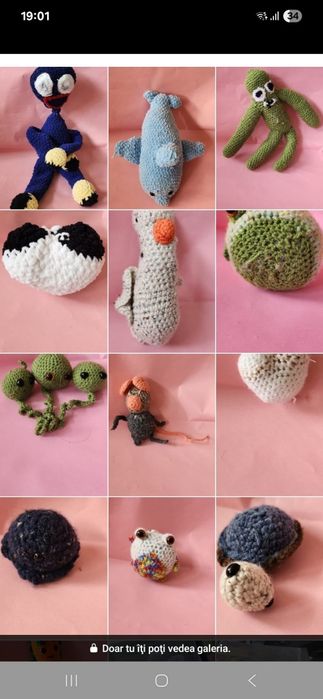 Jucarii crosetate