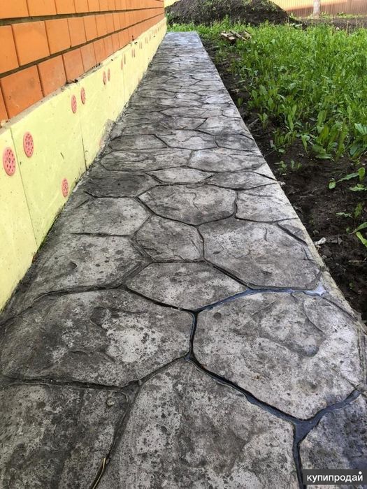 Печатный Бетон от BruKst