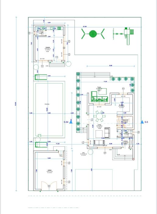 Vila cu Piscina, Casa pentru oaspeti si Garaj - Buzau Maracineni