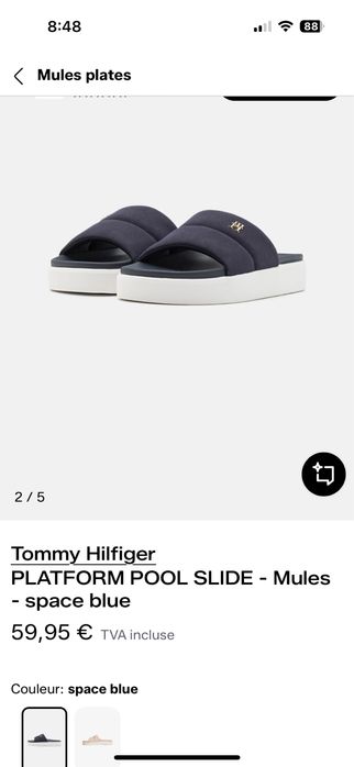 Дамски чехли Tommy Hilfiger 38 номер