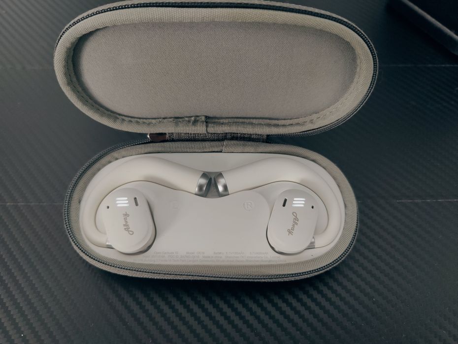 Casti Open-Ear Allway OE10 albe, noi