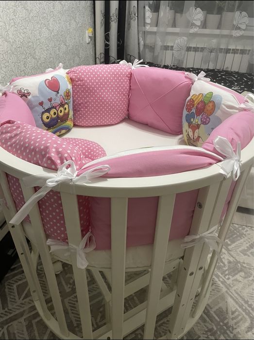 Бортики в кроватку