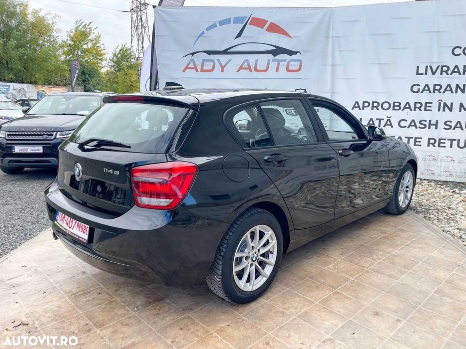BMW 1er . 1,6d . 2014 . RAR + ITP . Rate fixe . Garantie 12 luni .