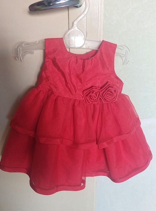 Красива коледна рокля Carter's 3м.