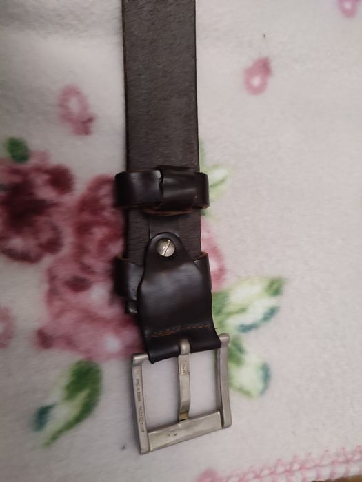 кожен колан Италия в много добро състояние размер XL итал кожена чанта