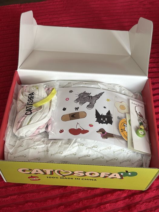 cat&sofa кроссовки новые запечатанные