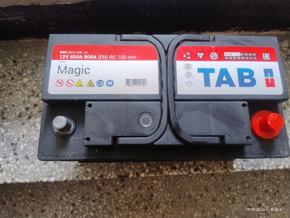 Акумулатор  85Ан 4 месеца гаранция
