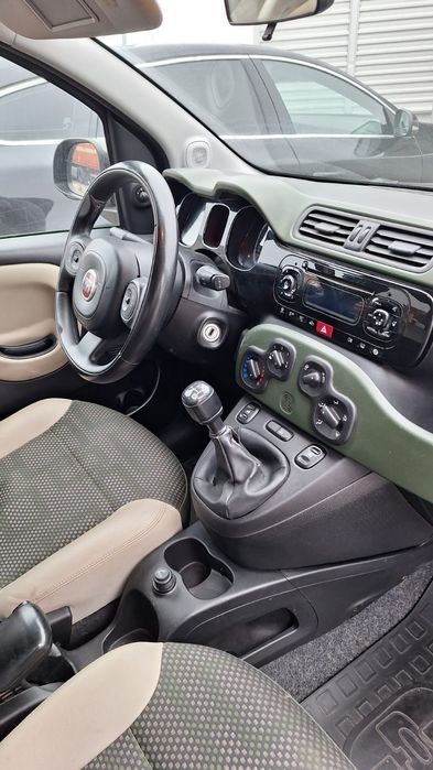 Fiat panda 4x4+ blocabil la buton