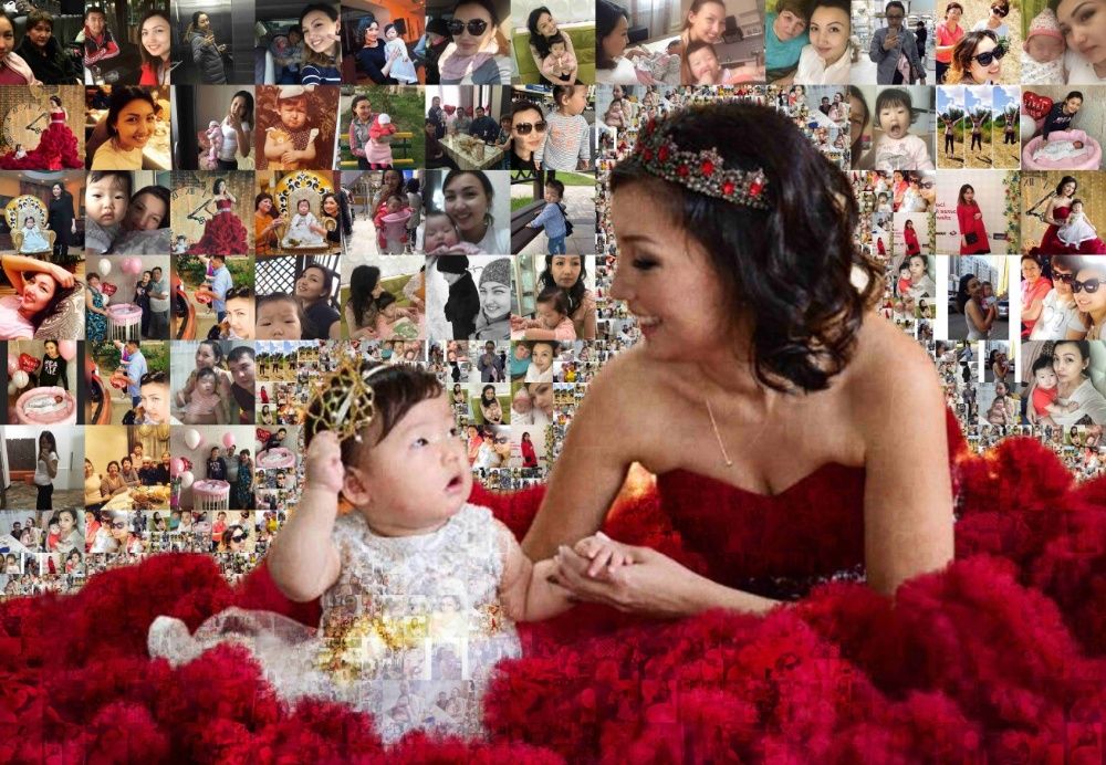 Фотомозайка из фотографий в Астане