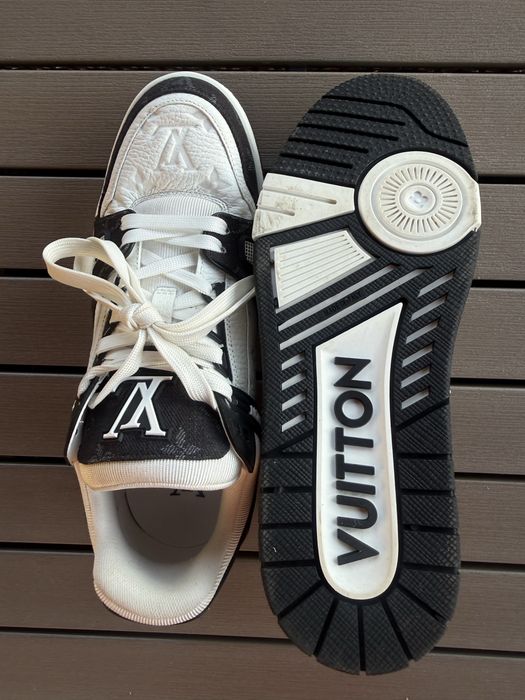 Sneackers Louis Vuitton LV Trainers White/Black/White mar 40