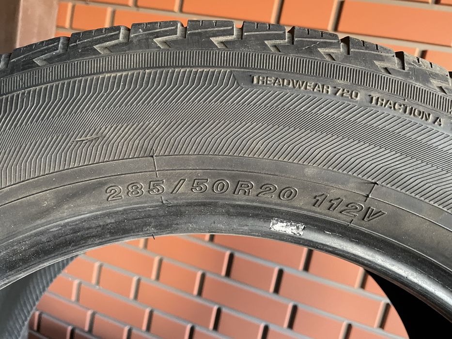 Шины комплект 285/50/20