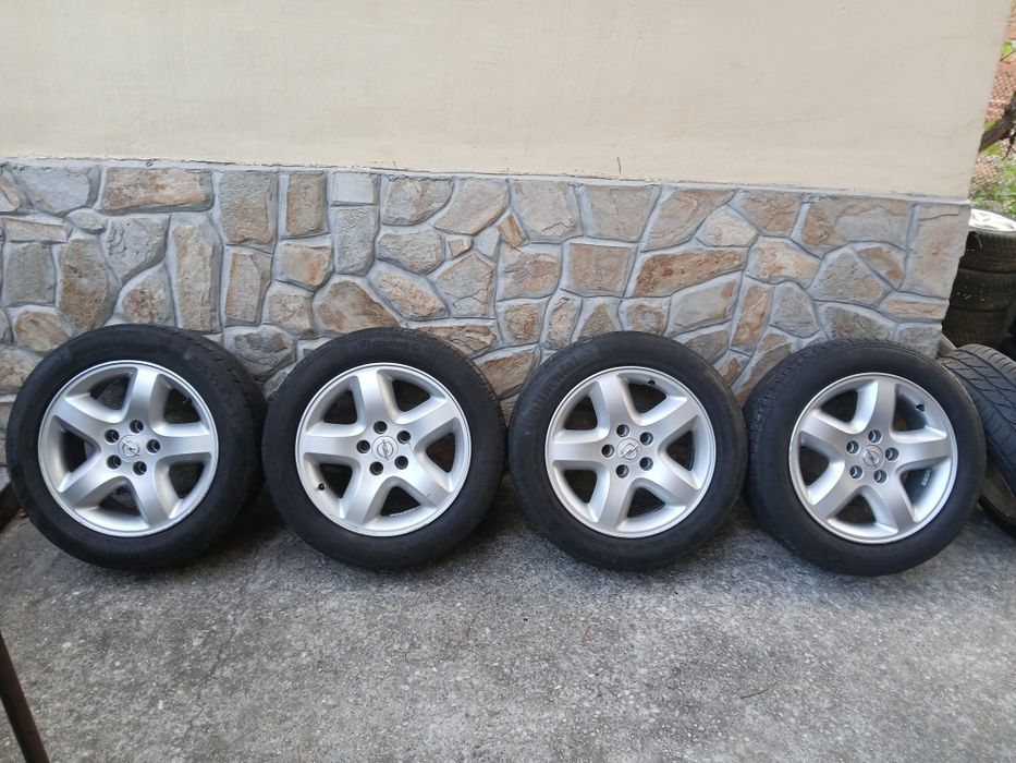 Оригинални Алуминиеви джанти 16цола за Opel astra.zafira.vectra.meriva. signum-Omega-5×110.SAAB.Alfa Romeo
