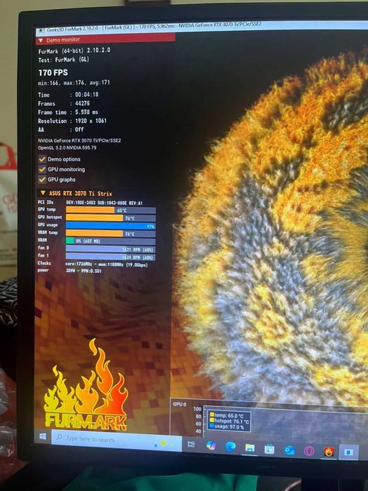 ASUS ROG Strix GeForce RTX 3070 Ti 8GB