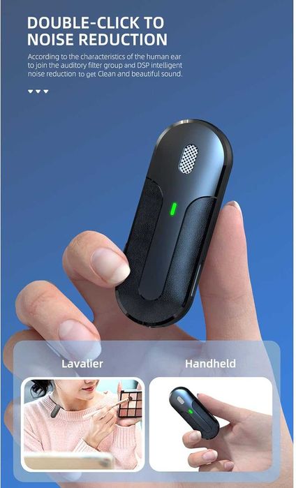 Lavaliera profesionala pentru inregistrare continut, Wi-Fi