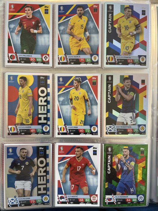 Карти Topps Euro 2024
