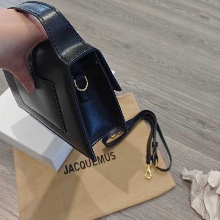 Geantă Jacquemus Le Bambino Neagra din Piele Naturala