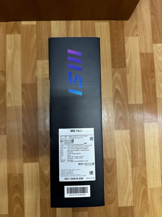 Новый ноутбук MSI Raider GE67