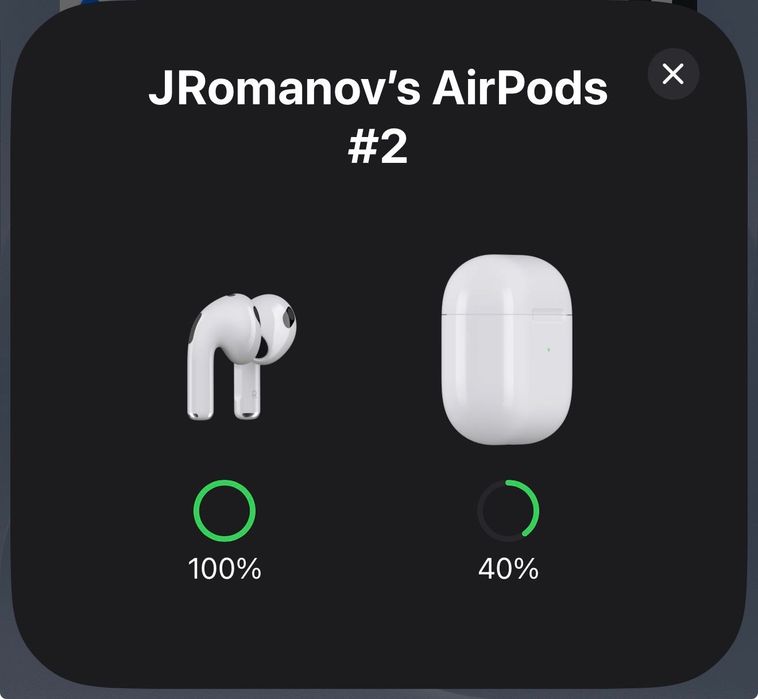 Apple Airpods 3 (трето поколение)