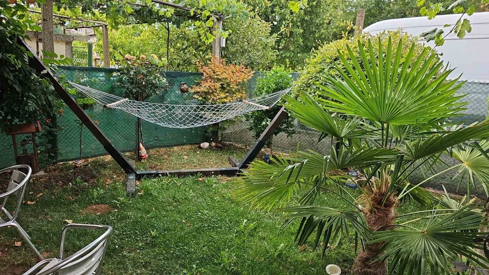 Хамак, Ръчно изплетена люлка