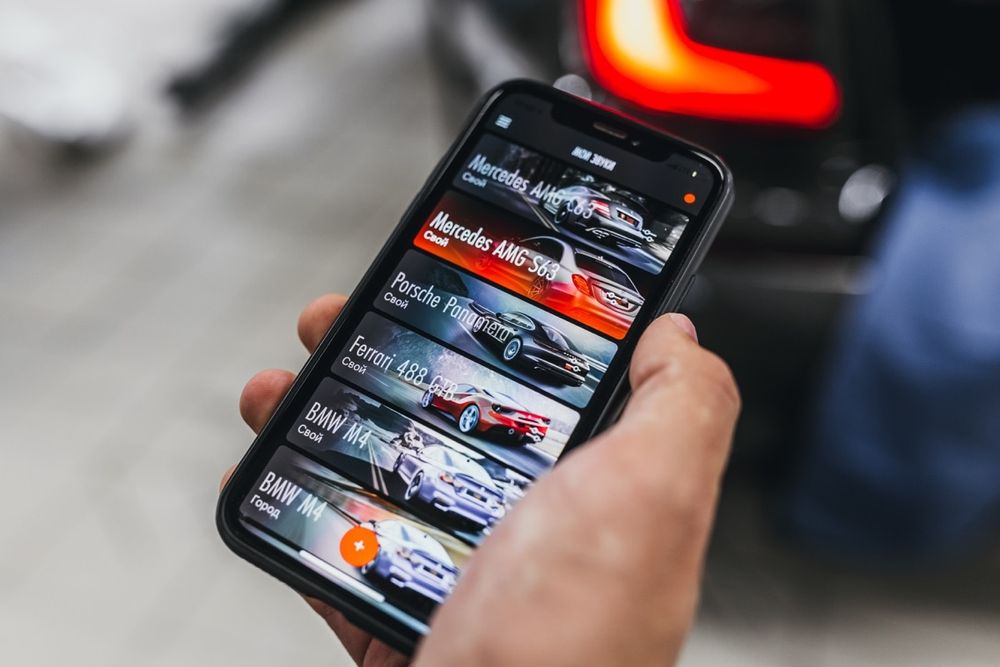 THOR Система электронного выхлопа с управлением звуков со смартфона.