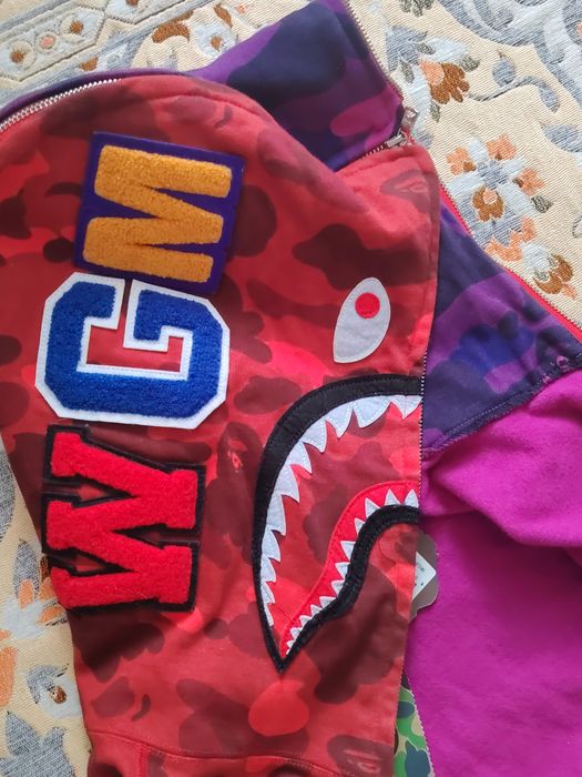 Bape wgm multi color L размер