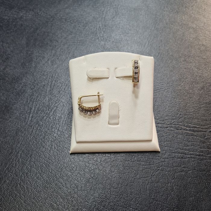 Серьги Золотые дорожка 585