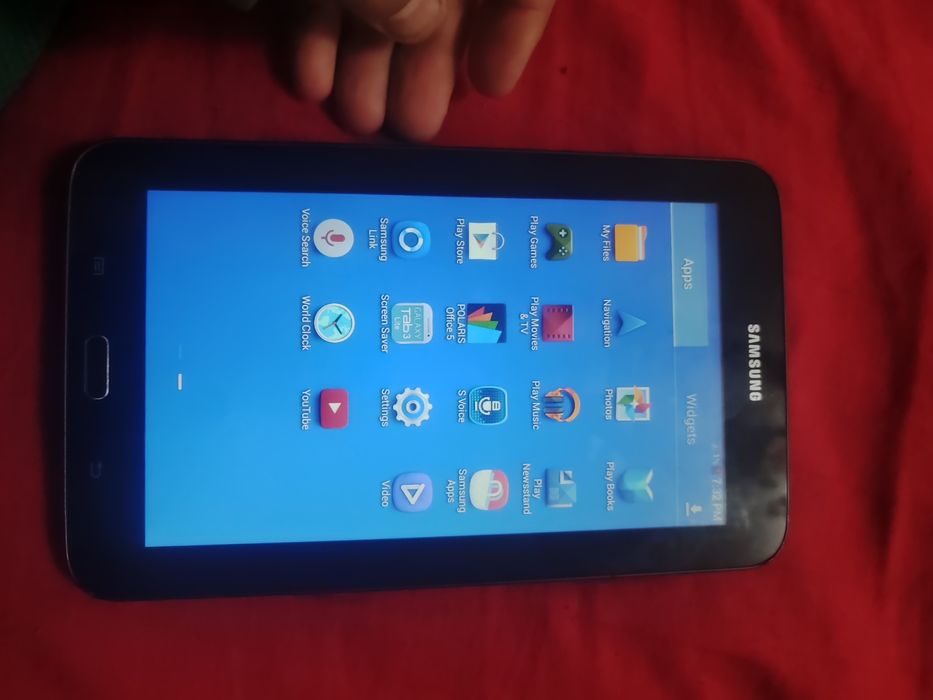 Planshet samsung tap 3 ideal