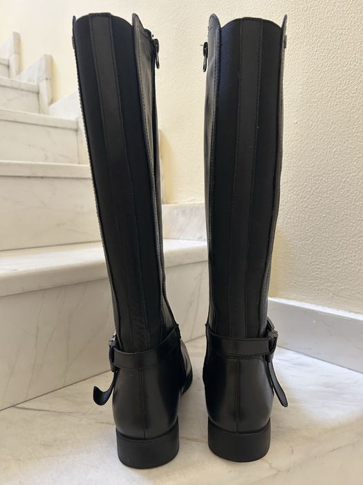 Дамски ботуши рстествена кожа-нови