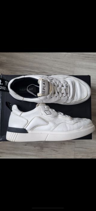 Replay бели сникърси размер 41