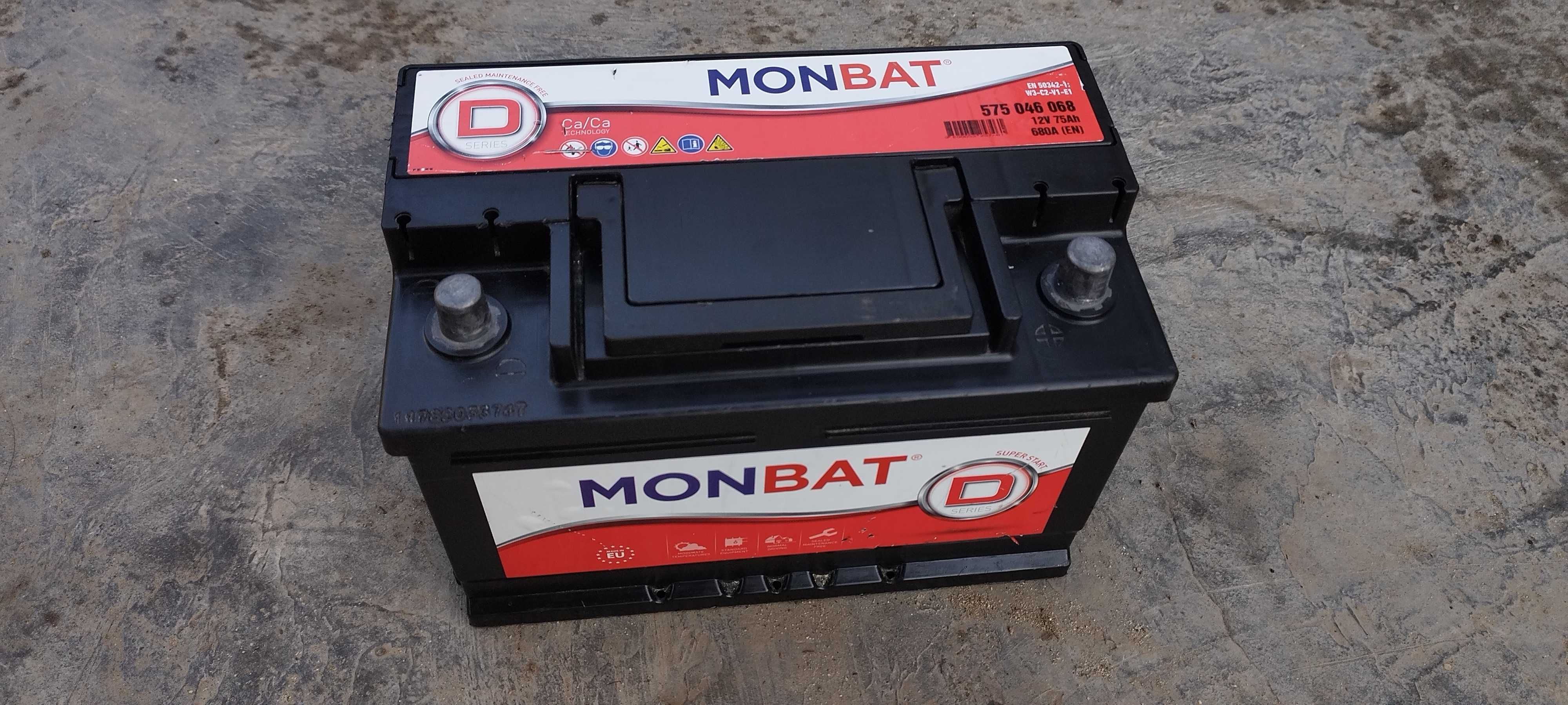 Baterie auto Monbat Dynamic, 75 Ah, 680 A 