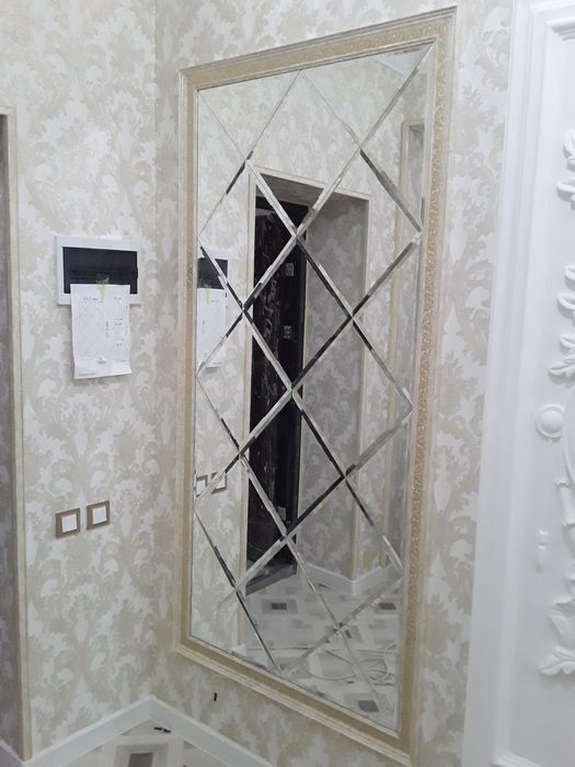 Зеркало ромбик российских стекло 420000