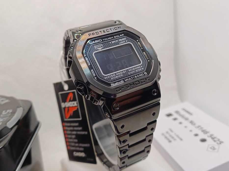 Ceas Casio Clasic g shock gmw 5000 METAL full Black Nou,Garantie 2 ANI