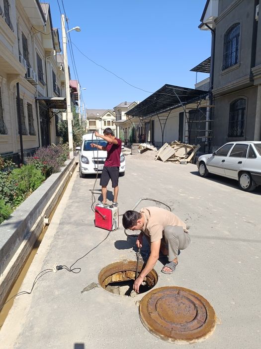 Kanalizatsiya tozalash xizmati 24/7 Santexnik
