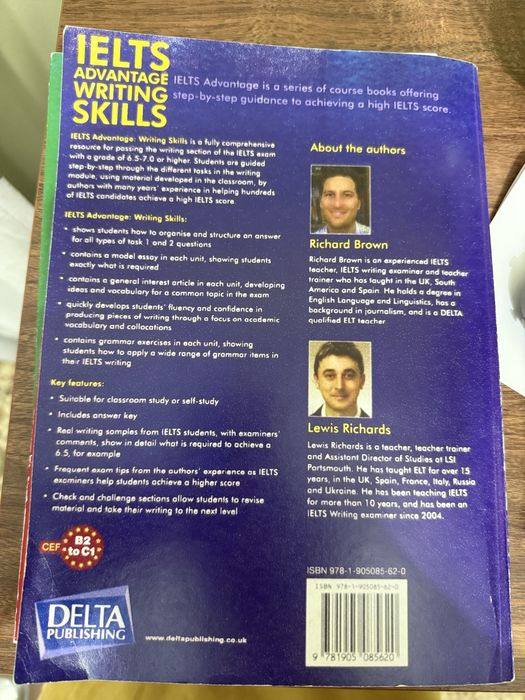 Книга IELTS ADVANTAGE: Writing skills