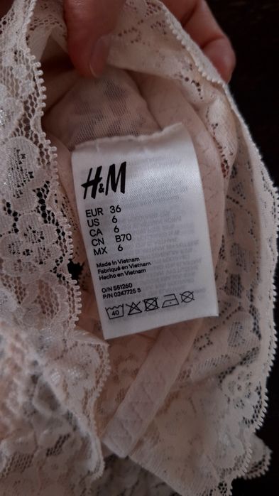 Set de 3 sutiene de dantela necaptusite