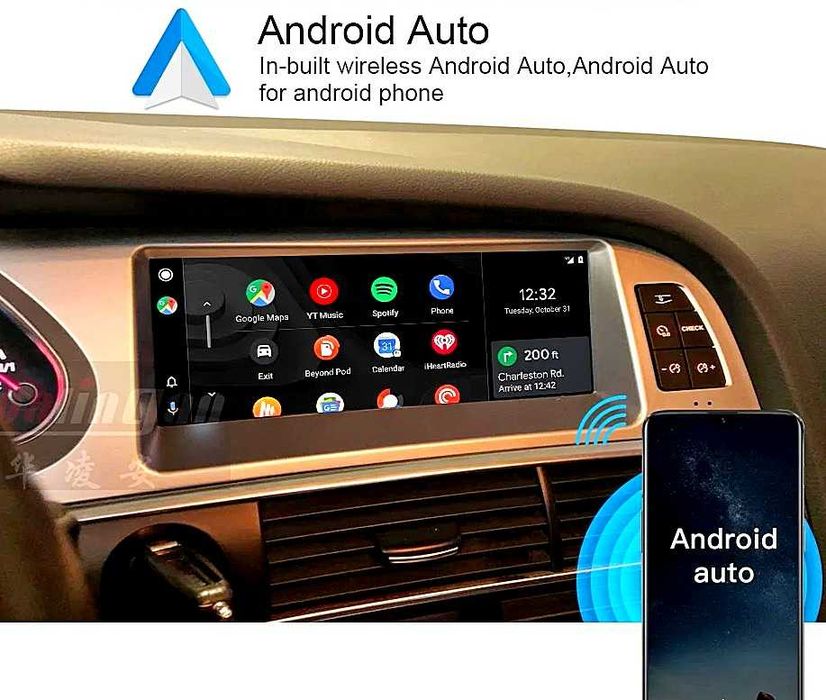 Мултимедия за Audi A6 Двоен дин Android навигация, за Ауди А6 MMI 2DIN