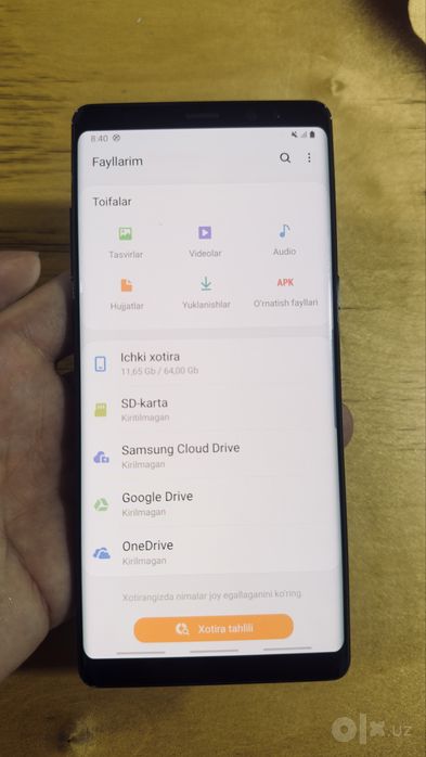 Samsung Gallaxy note 8