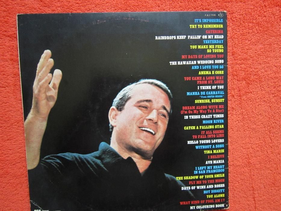 vinil Perry Como ‎ 2xLP Forever -32 Hits -made in France (impecabil)