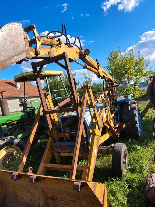 Tractor landini 7500, ÎNTREG SAU SEPARAT  încărcător, braț de sapat excavator mazzotti
