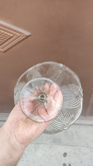 Ваза стеклянная для фруктов